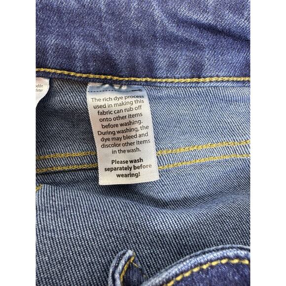 Time And True Women’s Denim Blue Jeans Sz 20 Regular Med Wash Comfort Stretch - Picture 4 of 7